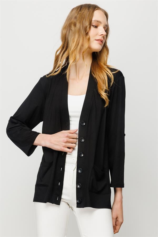 Женская куртка черная