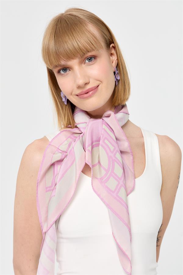 Шелковый шарф специального дизайна 03