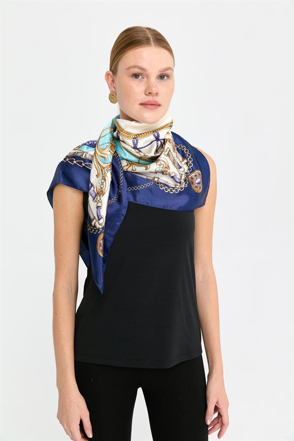 Özel Tasarım İpek Eşarp 05