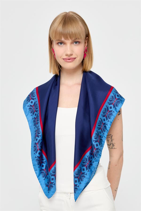 Шелковый шарф специального дизайна 05