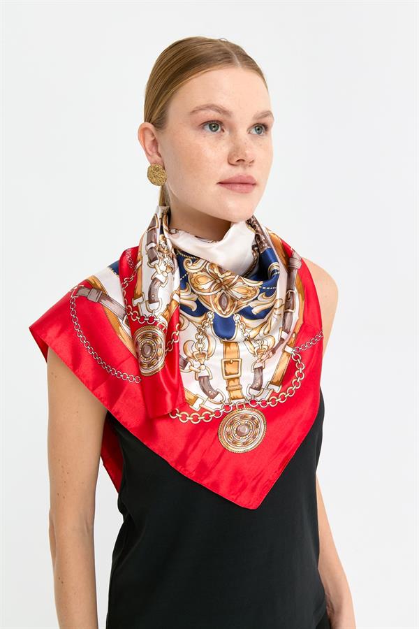 Özel Tasarım İpek Eşarp 06