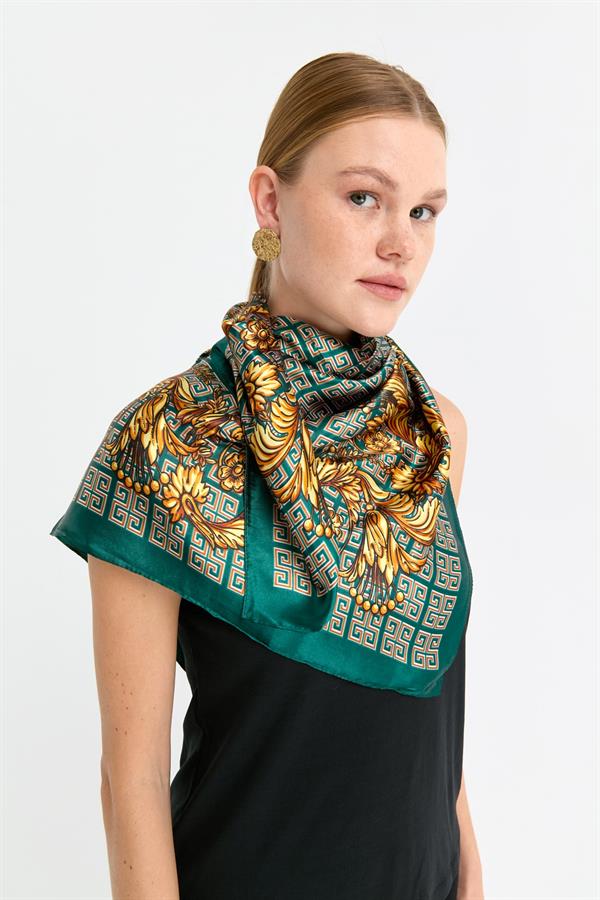 Özel Tasarım İpek Eşarp 07