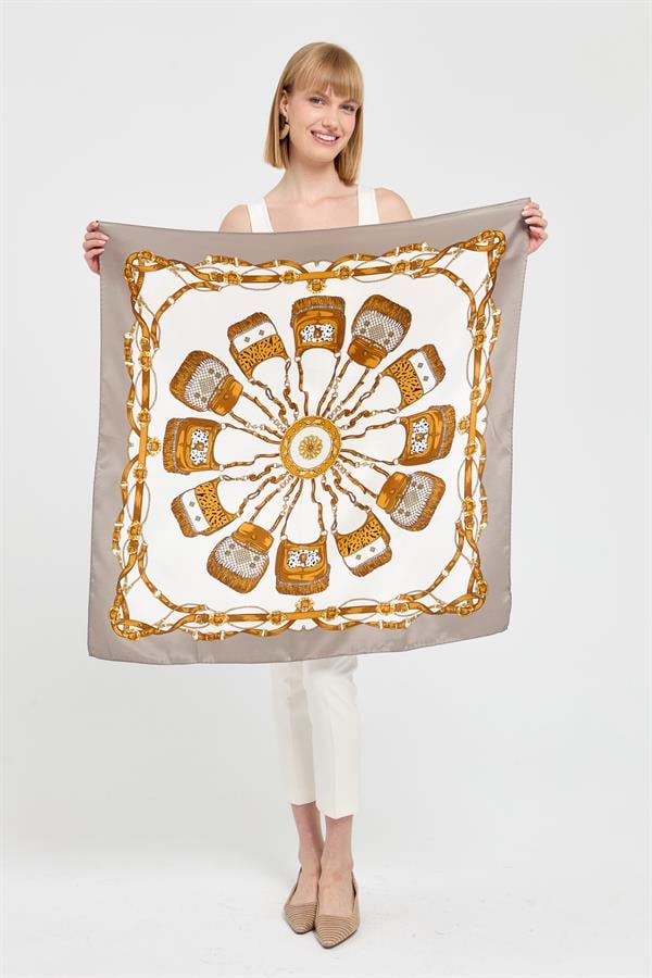 Шелковый шарф специального дизайна 08