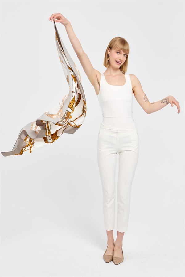 Шелковый шарф специального дизайна 08