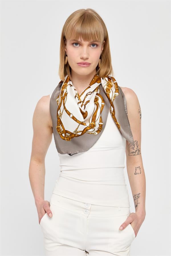 Шелковый шарф специального дизайна 08