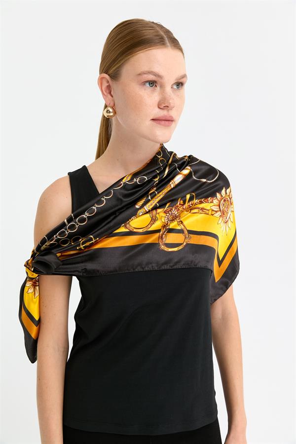 Özel Tasarım İpek Eşarp 09