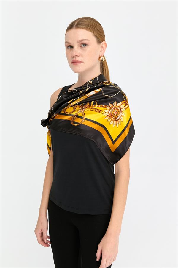 Özel Tasarım İpek Eşarp 09