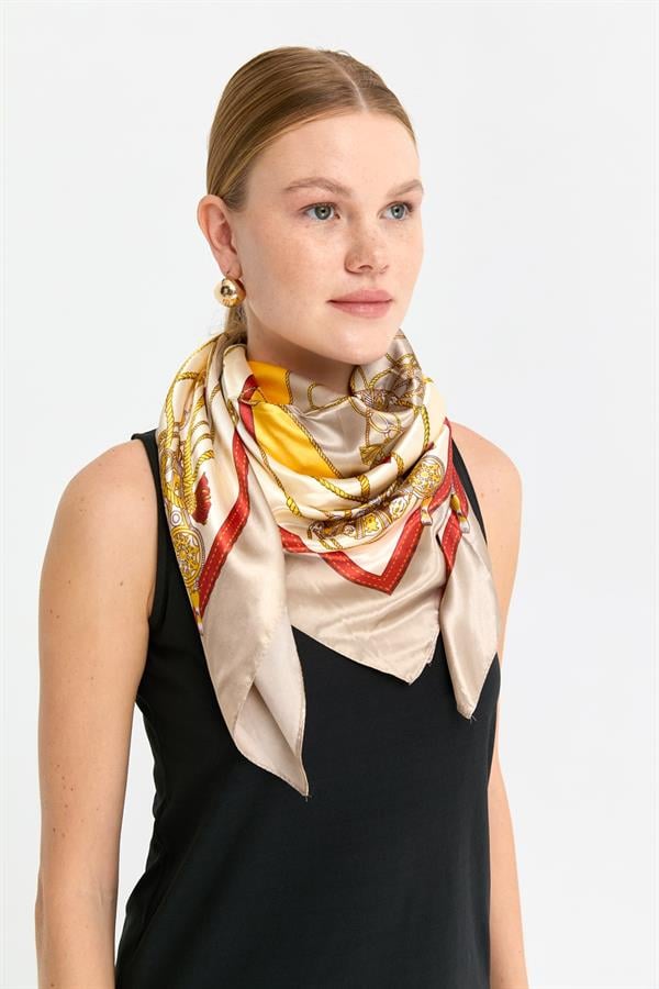 Özel Tasarım İpek Eşarp 12