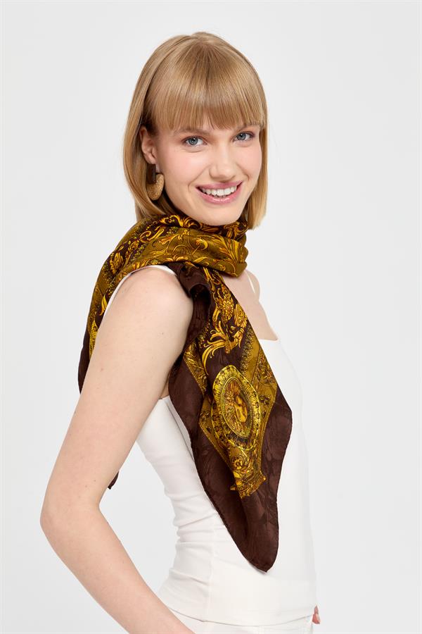 Шелковый шарф специального дизайна 15