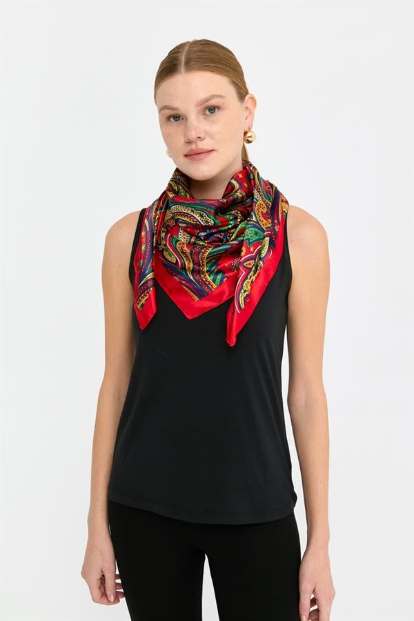 Özel Tasarım İpek Eşarp 23