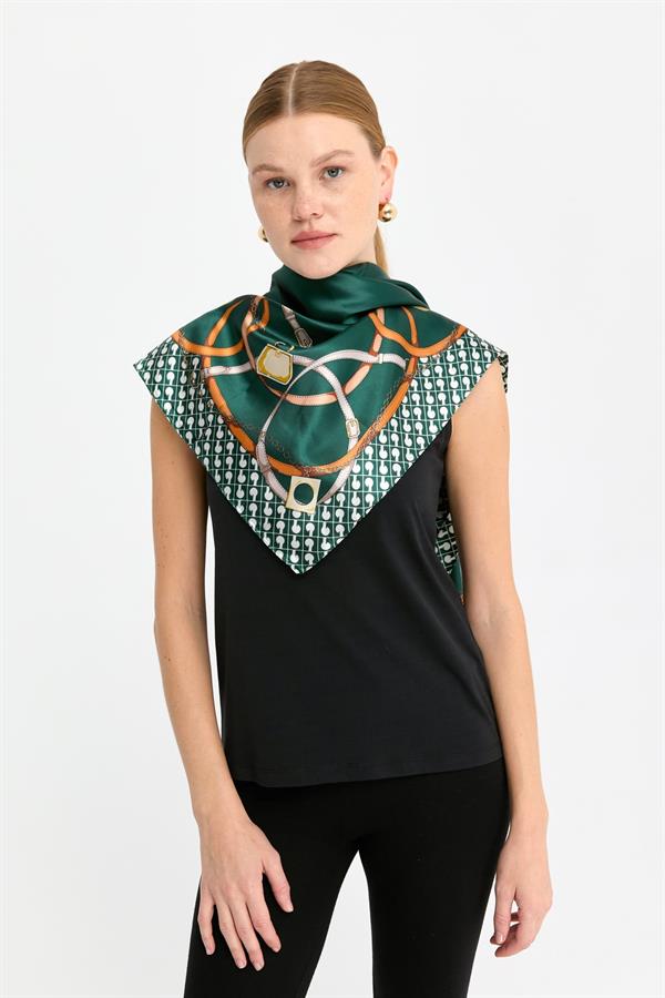 Özel Tasarım İpek Eşarp 26