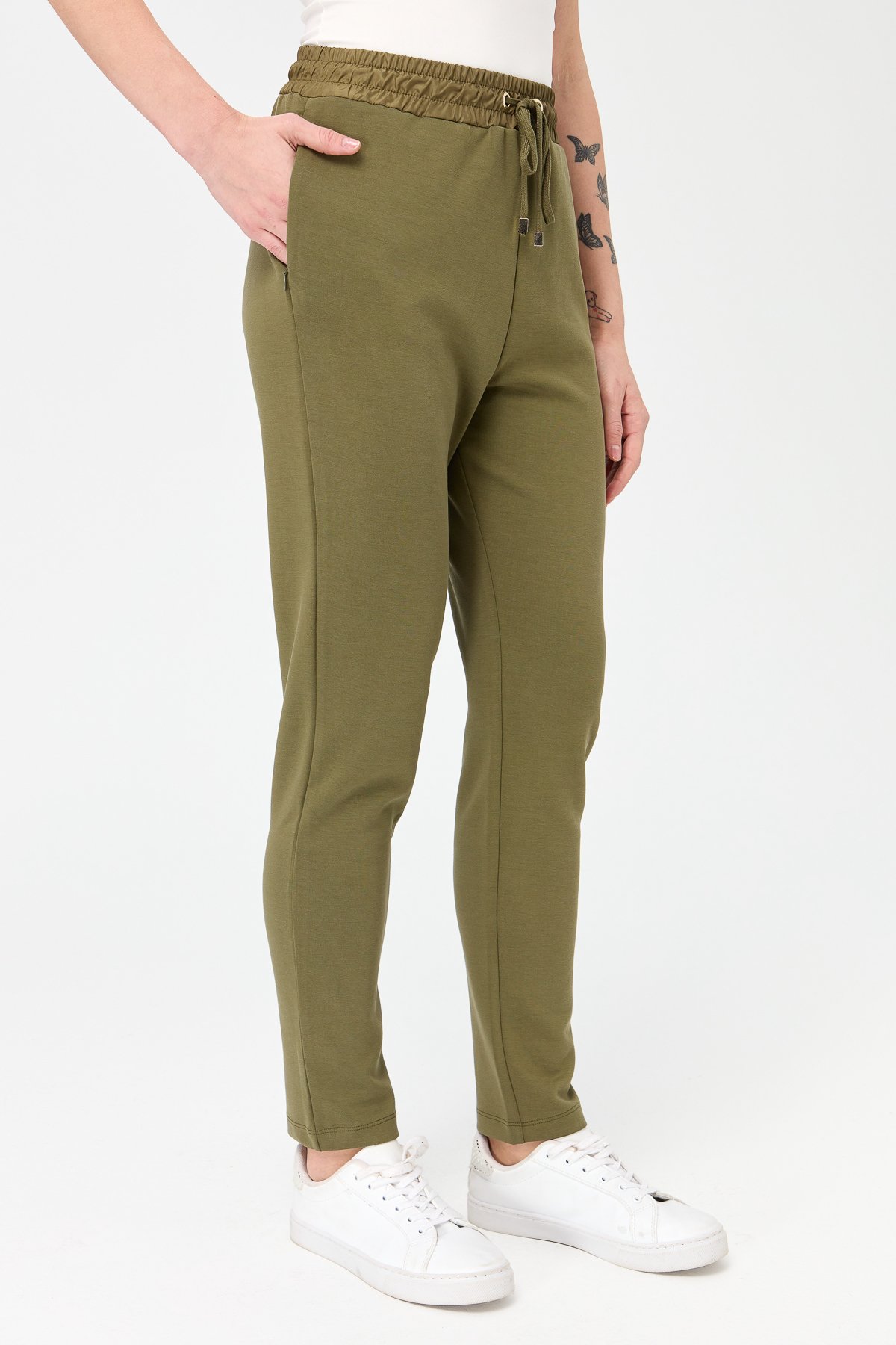 Women's Tracksuit Pants Khaki