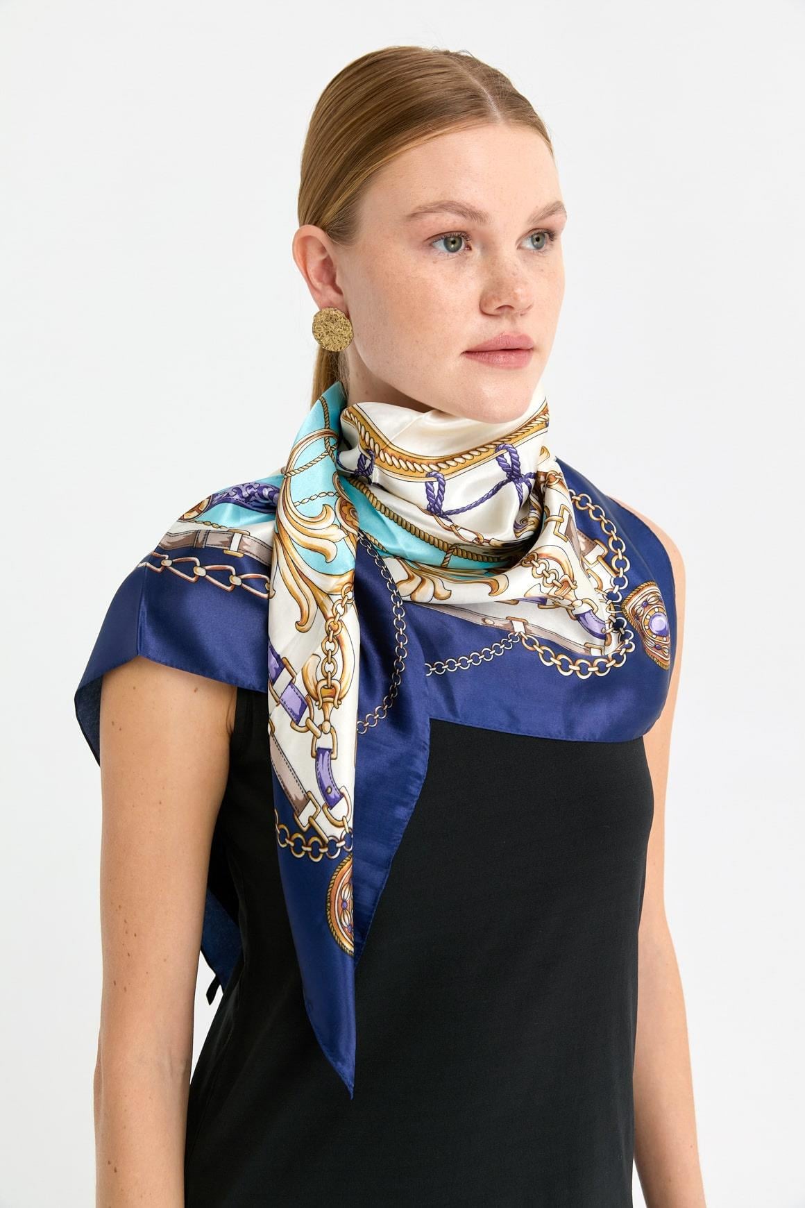 Special Design Silk Scarf 05