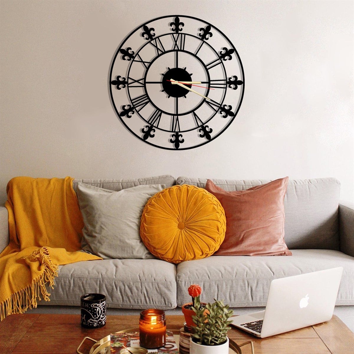 Latitude Horloge Murale