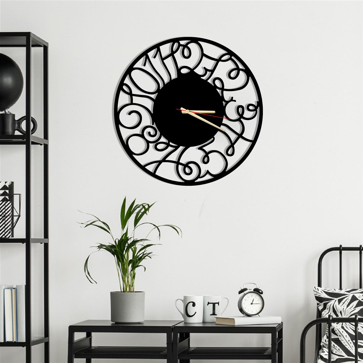 Asymétrique Horloge Murale