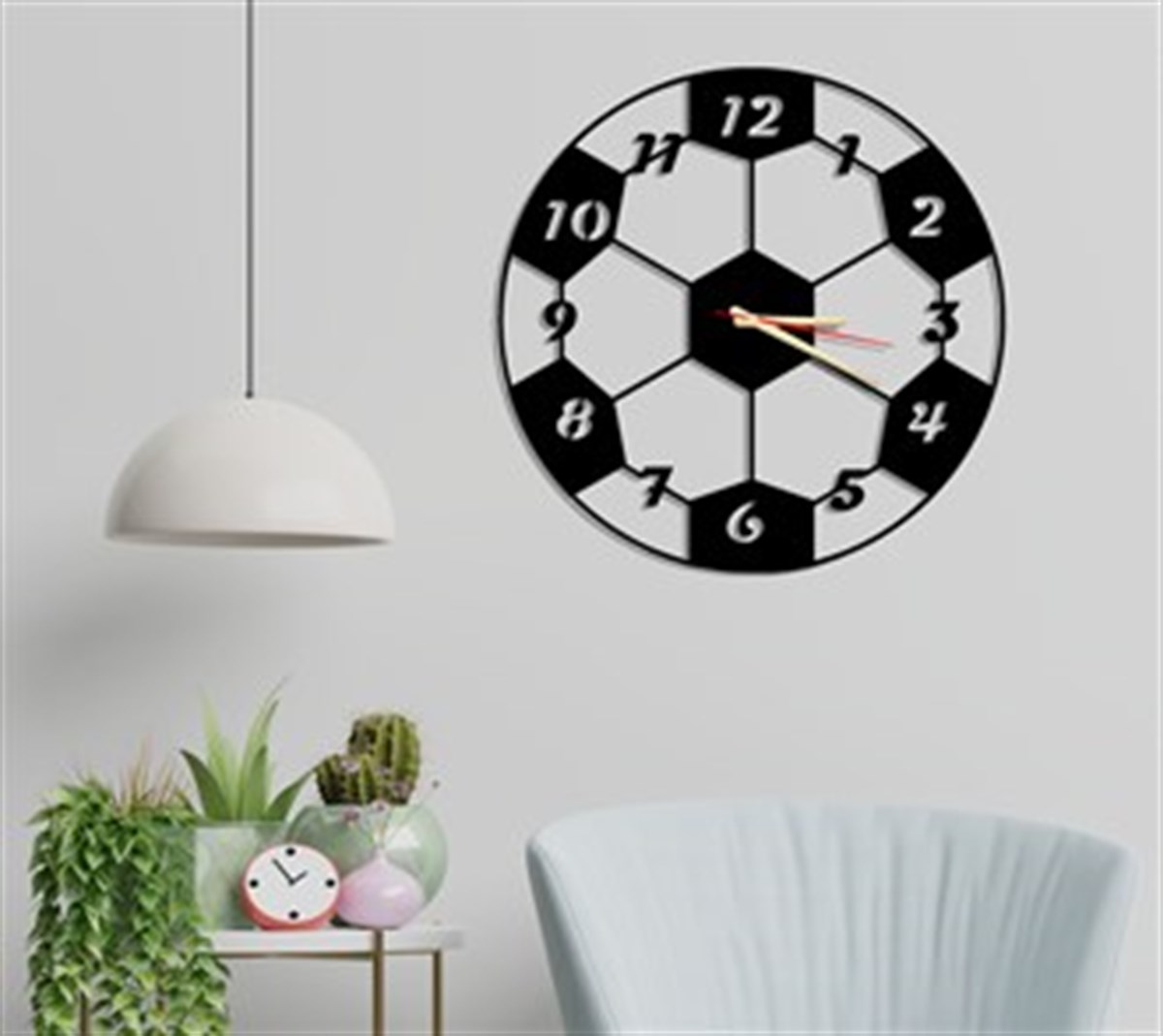 Balle Horloge Murale