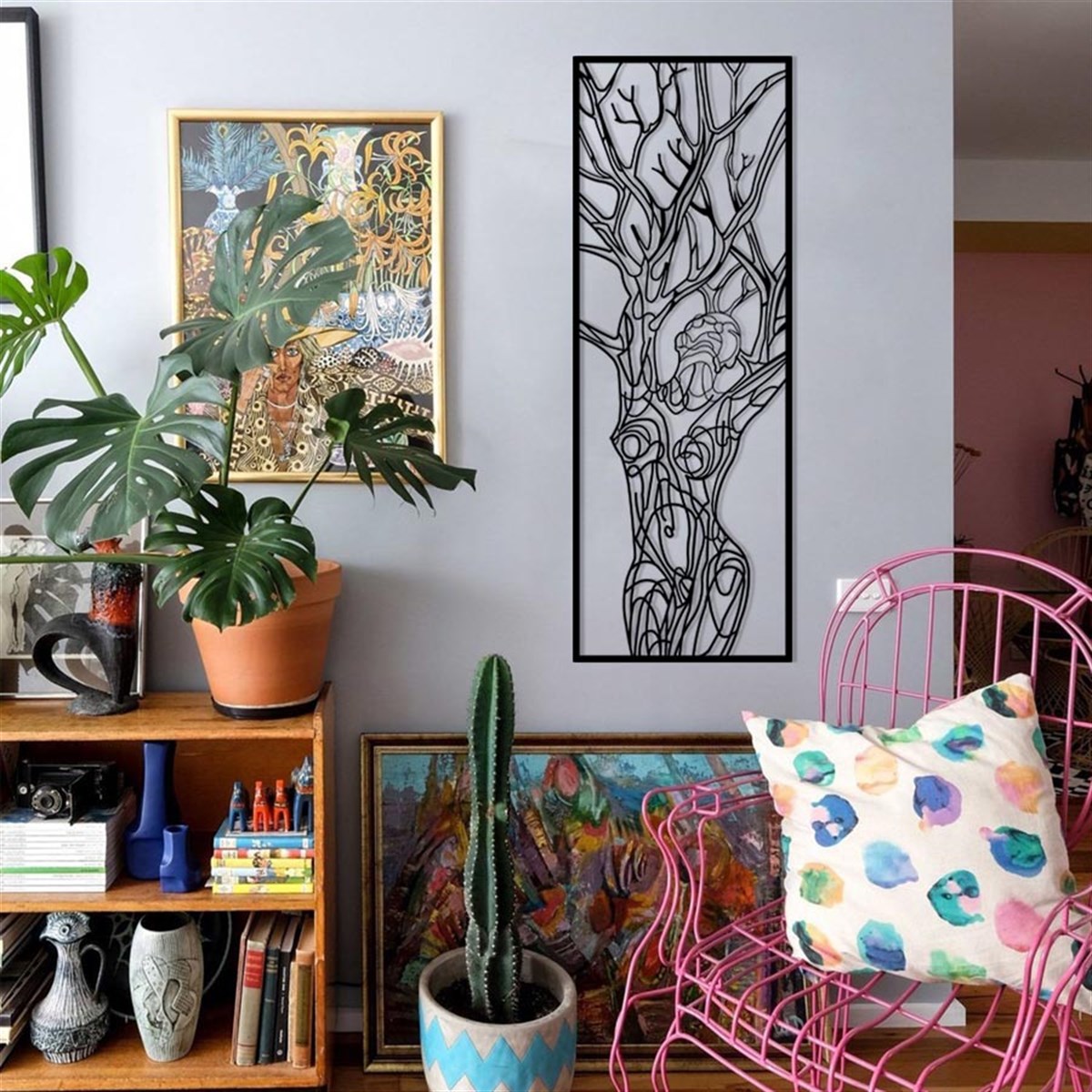 Bare Décoration Murale Metallique