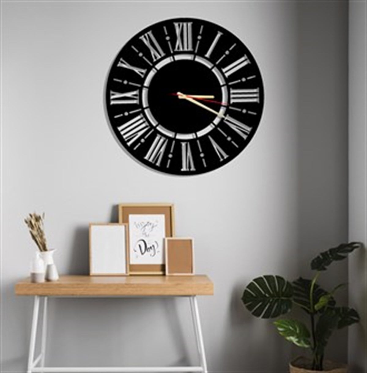 Chiffre Romain Horloge Murale