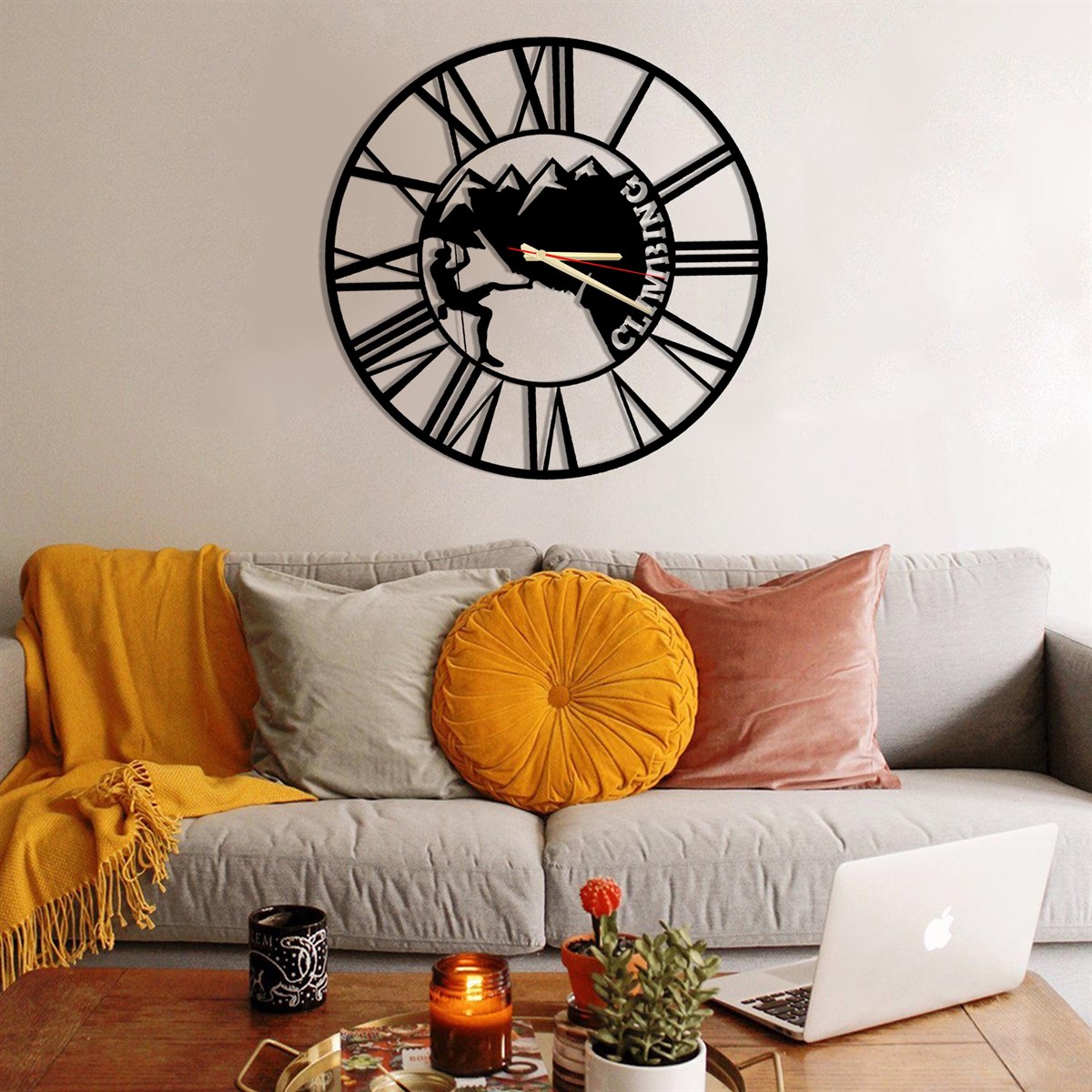 Climbing Horloge Murale