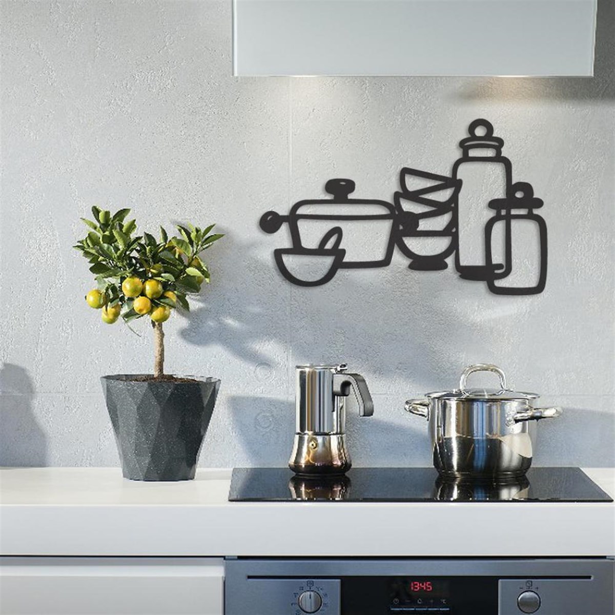 Cooking Décoration Murale en Métal