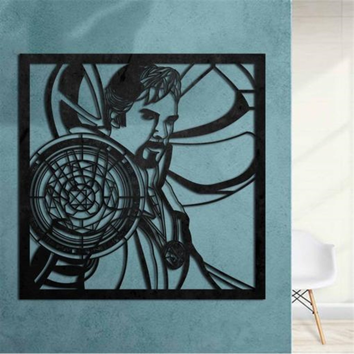 Doctor Strange Décoration Murale en Métal