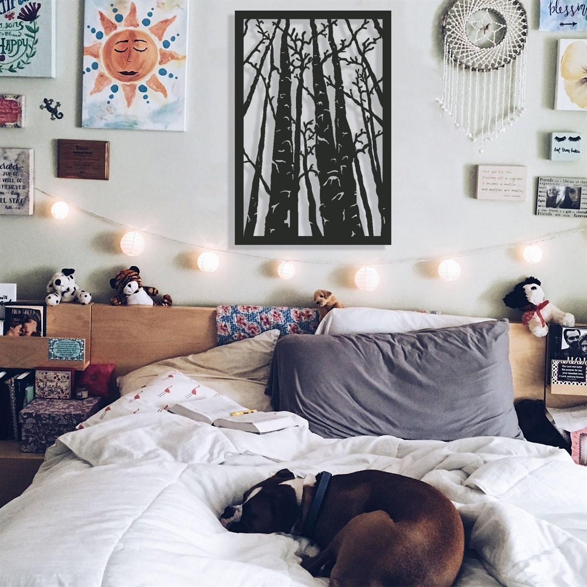 Forét Décoration Murale Metallique