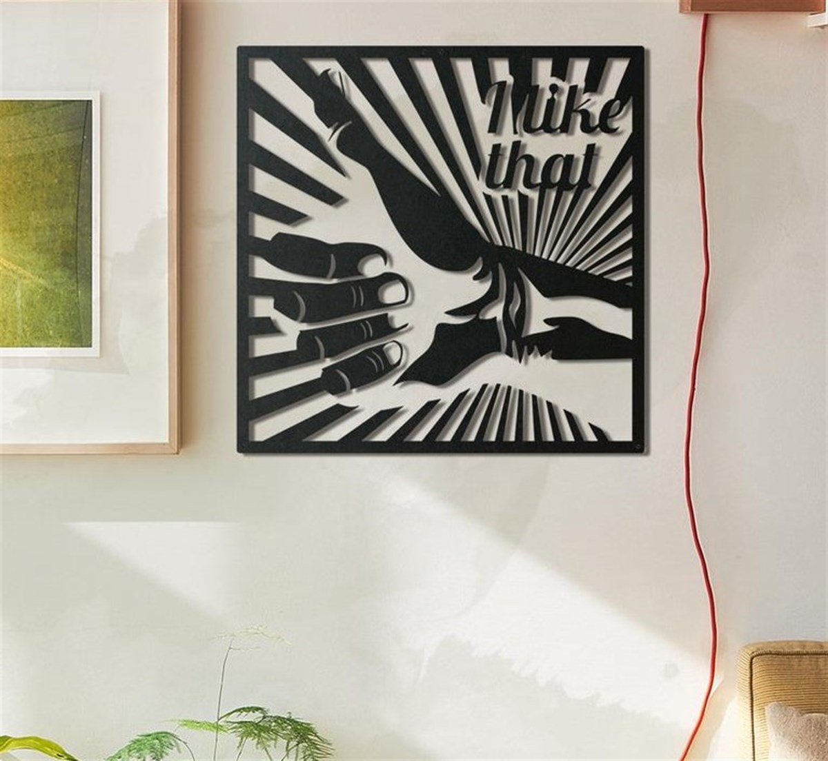 I like That Décoration Murale en Métal