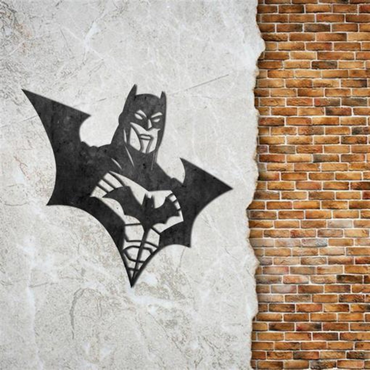 Im Batman Décoration Murale en Métal