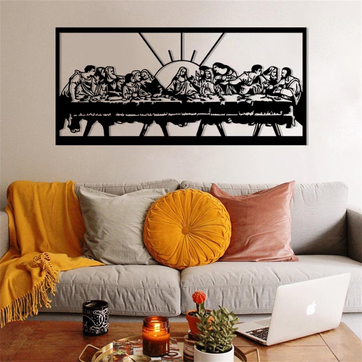 Jesus Dernier dîner Décoration Religieuse