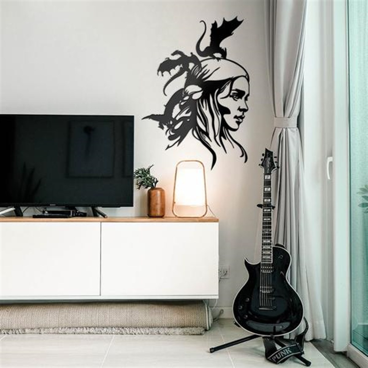 Khaleesi Décoration Murale en Métal