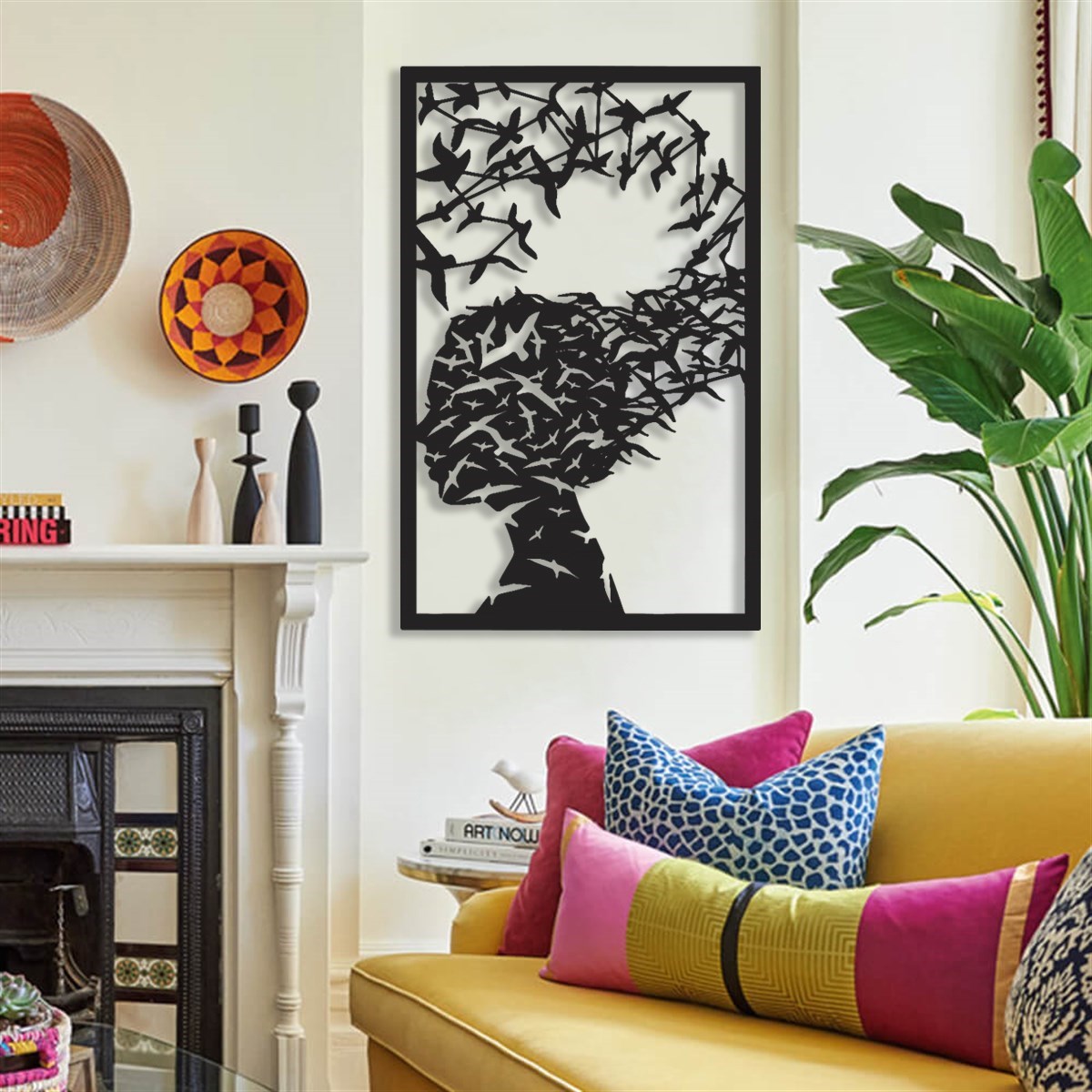 Kybele Décoration Murale Metallique