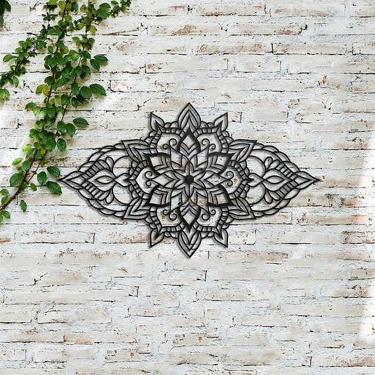 Mandala 4 Décoration Murale en Métal