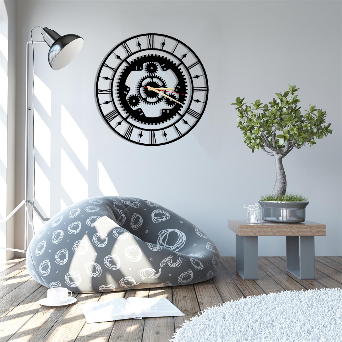 Mécanique-2 Horloge Murale