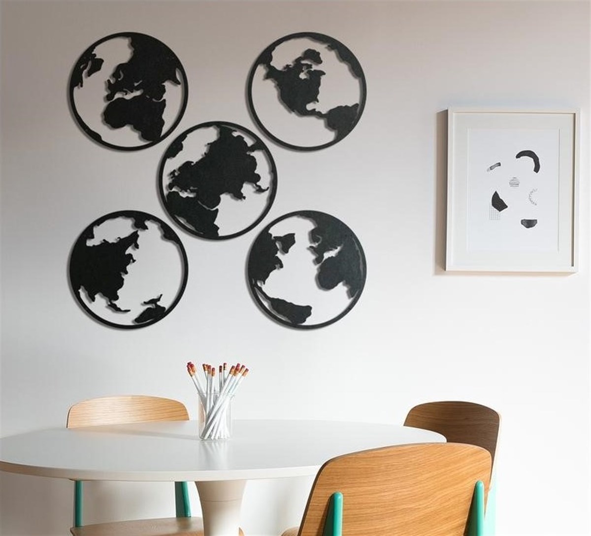 Mercator Décoration Murale en Métal