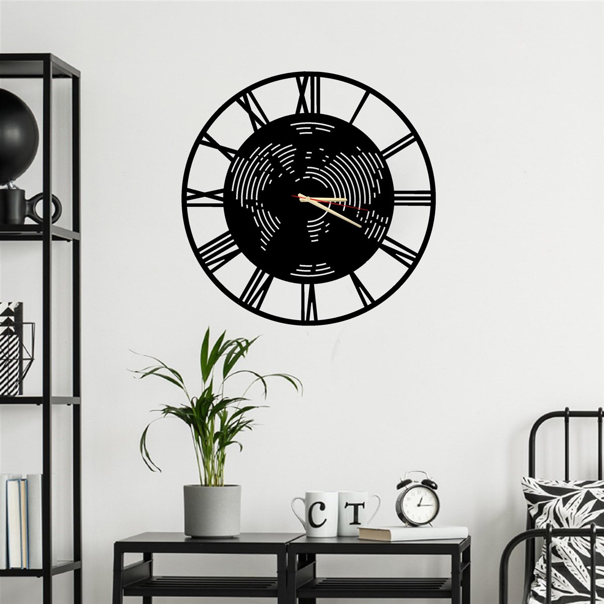 Monde Horloge Murale