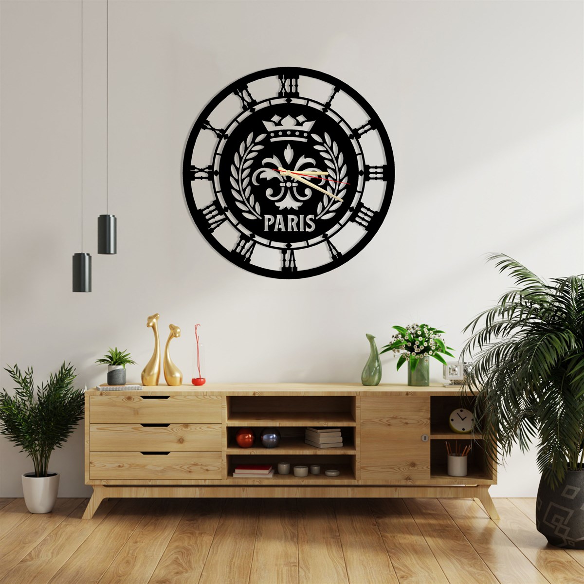Paris Horloge Murale