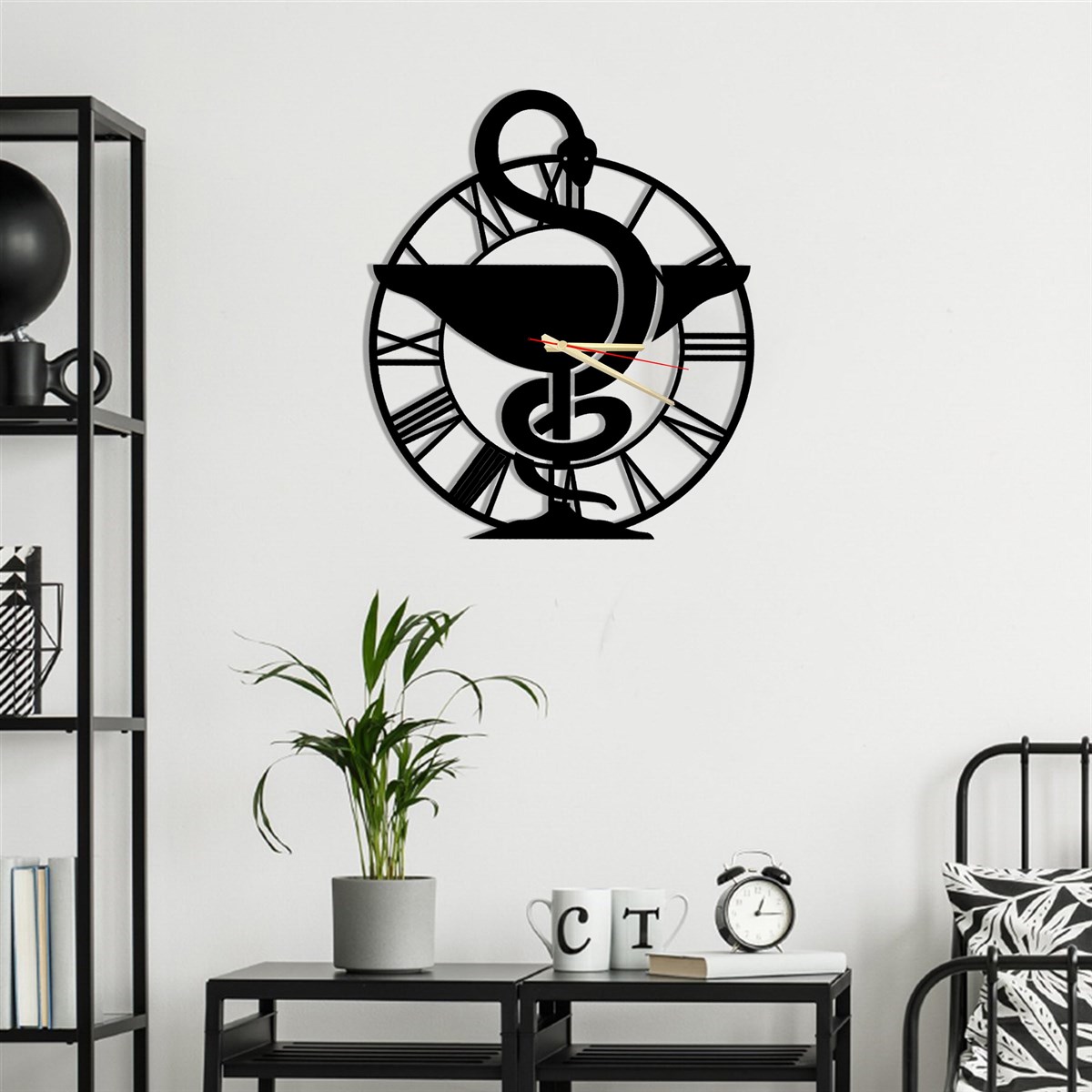 Pharmacien Horloge Murale