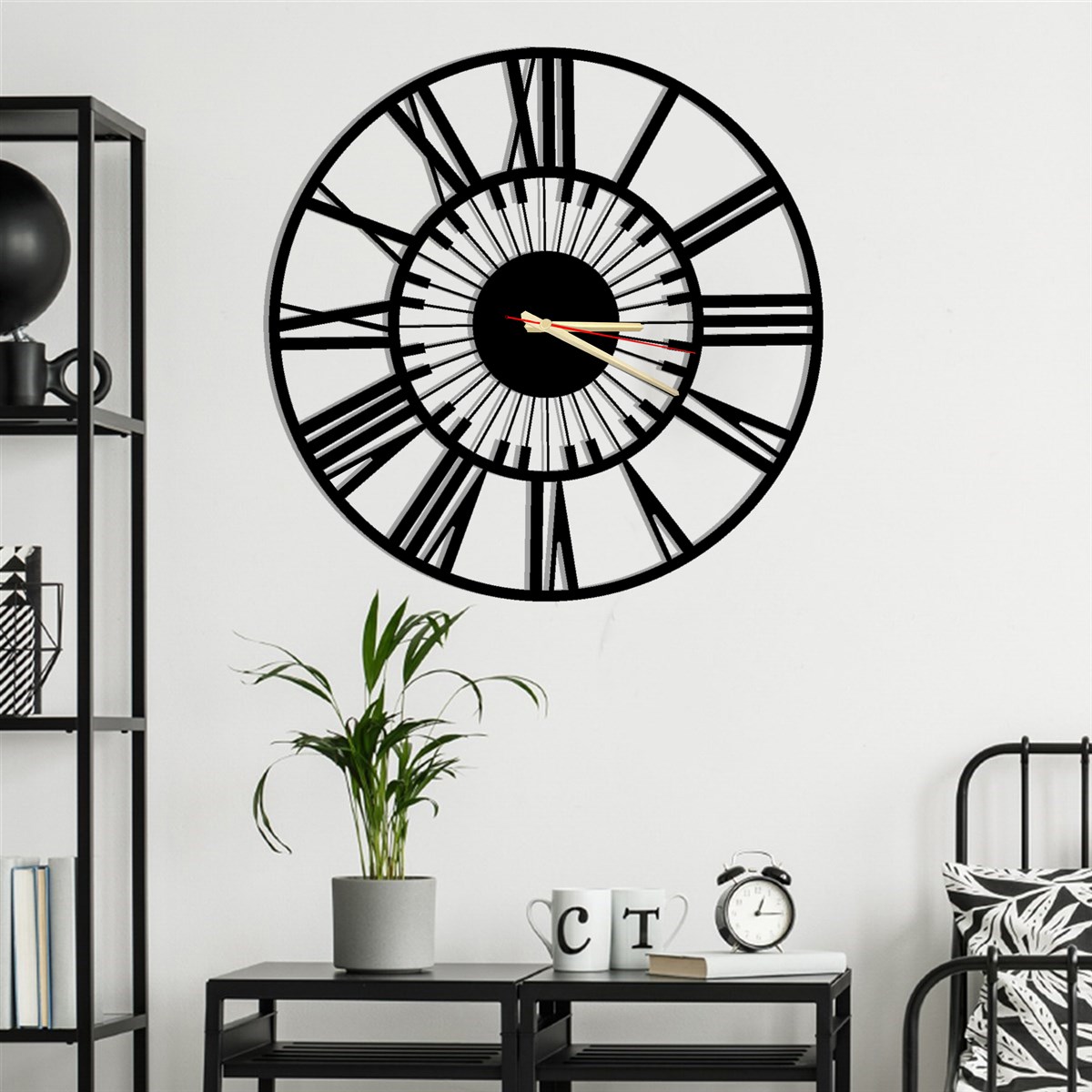 Piano Horloge Murale