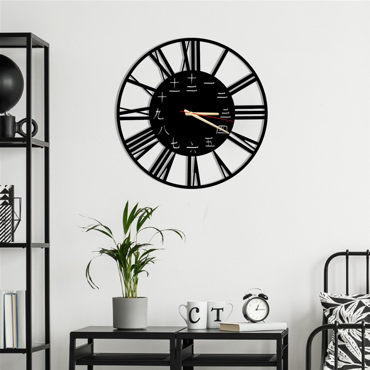 Équilibrée Horloge Murale