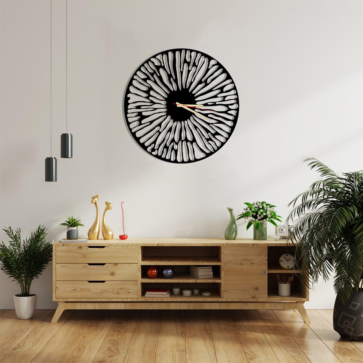 Sahra Horloge Murale