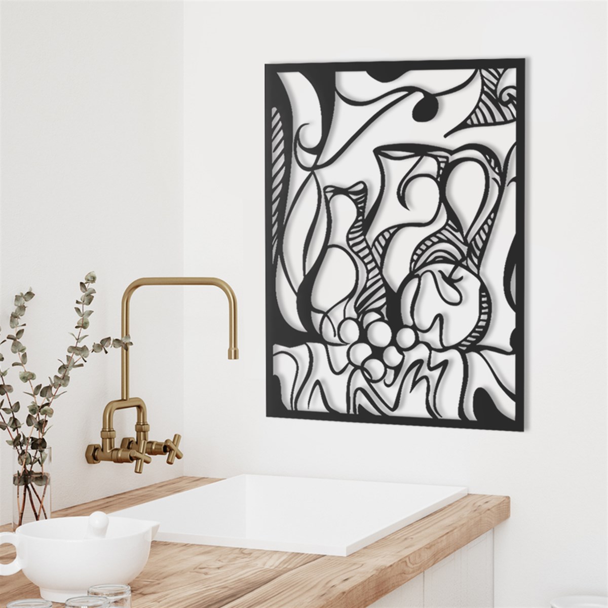 Still Life Décoration Murale en Métal