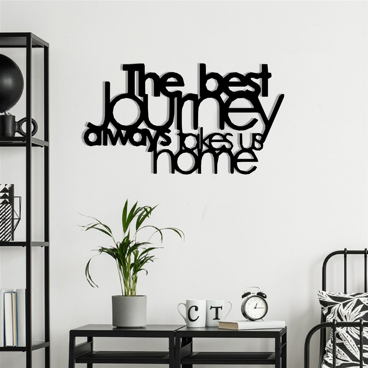 The Best Journey Texte Mural