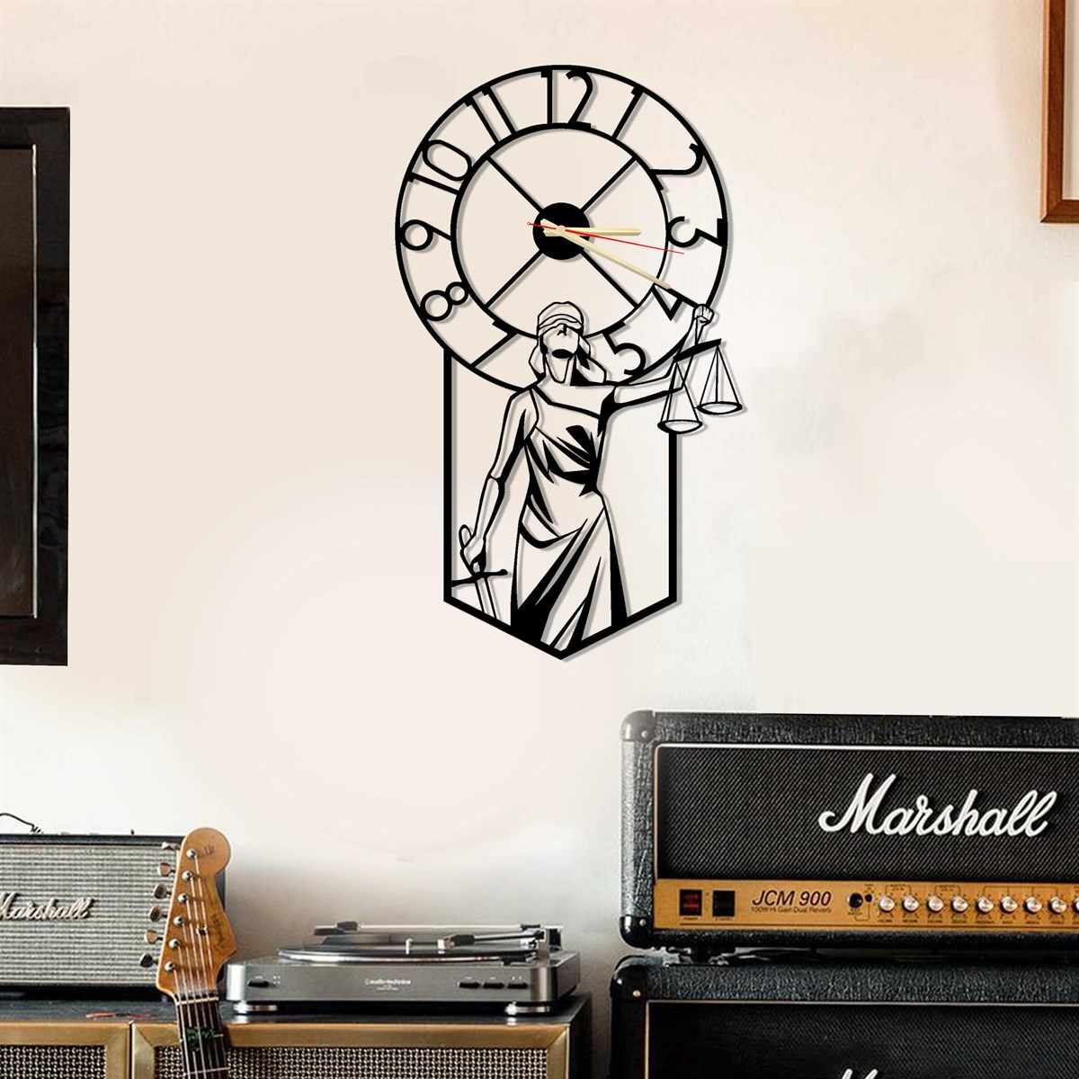 Themis Horloge Murale