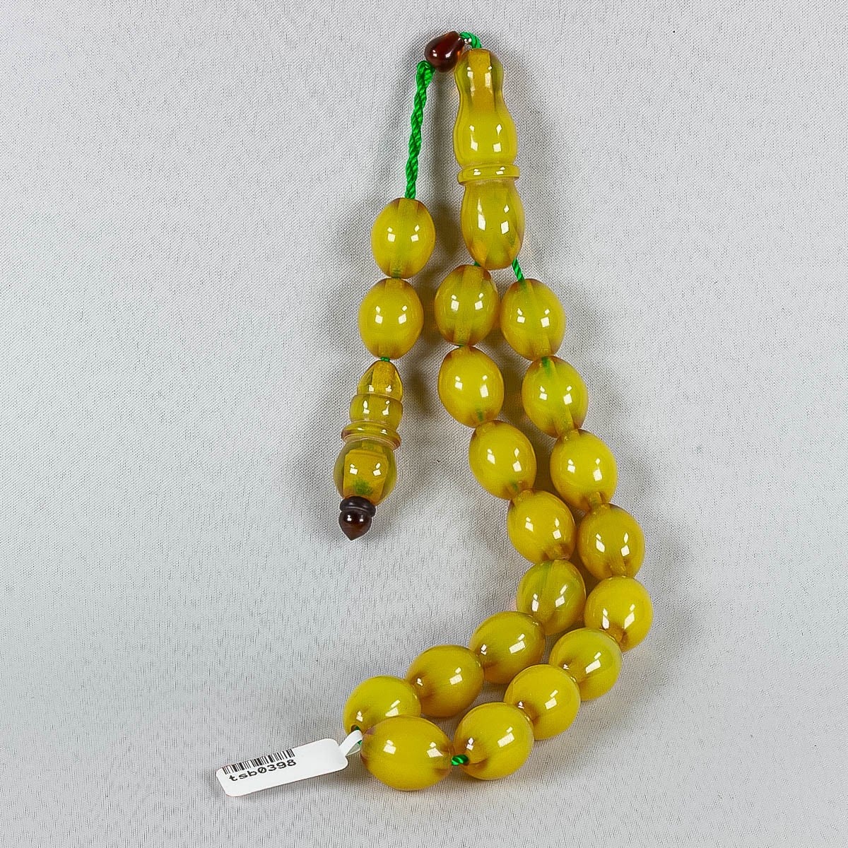 Çubuk Malzemeden Yapılma 17'li Maskot Tesbih