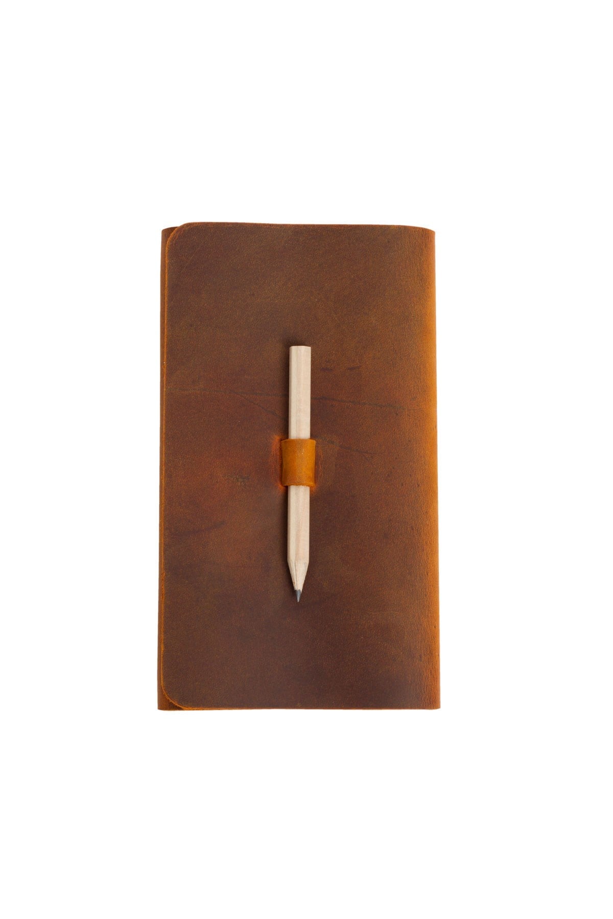Milan Deri Küçük Defter Camel