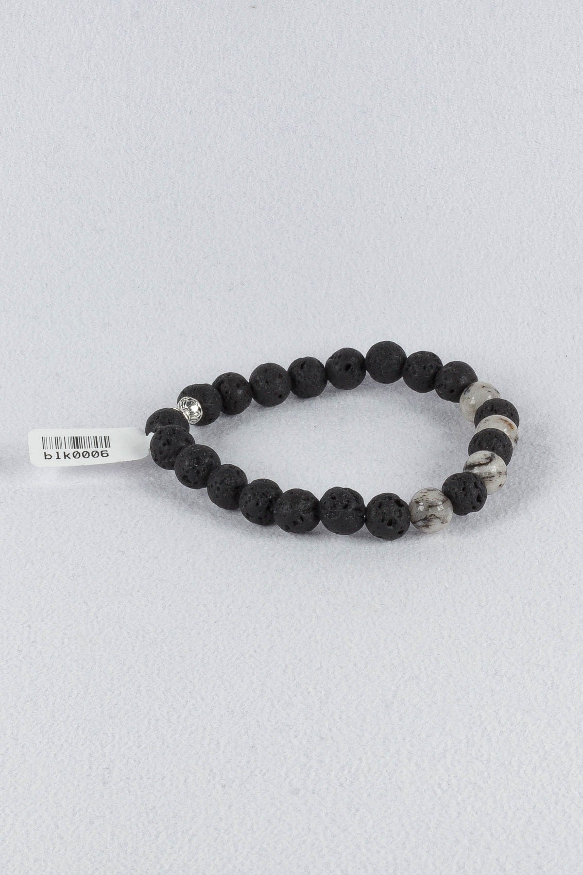 Orijinal Lav Taşı Labradorit Taşı Kombinli Bileklik blk0006
