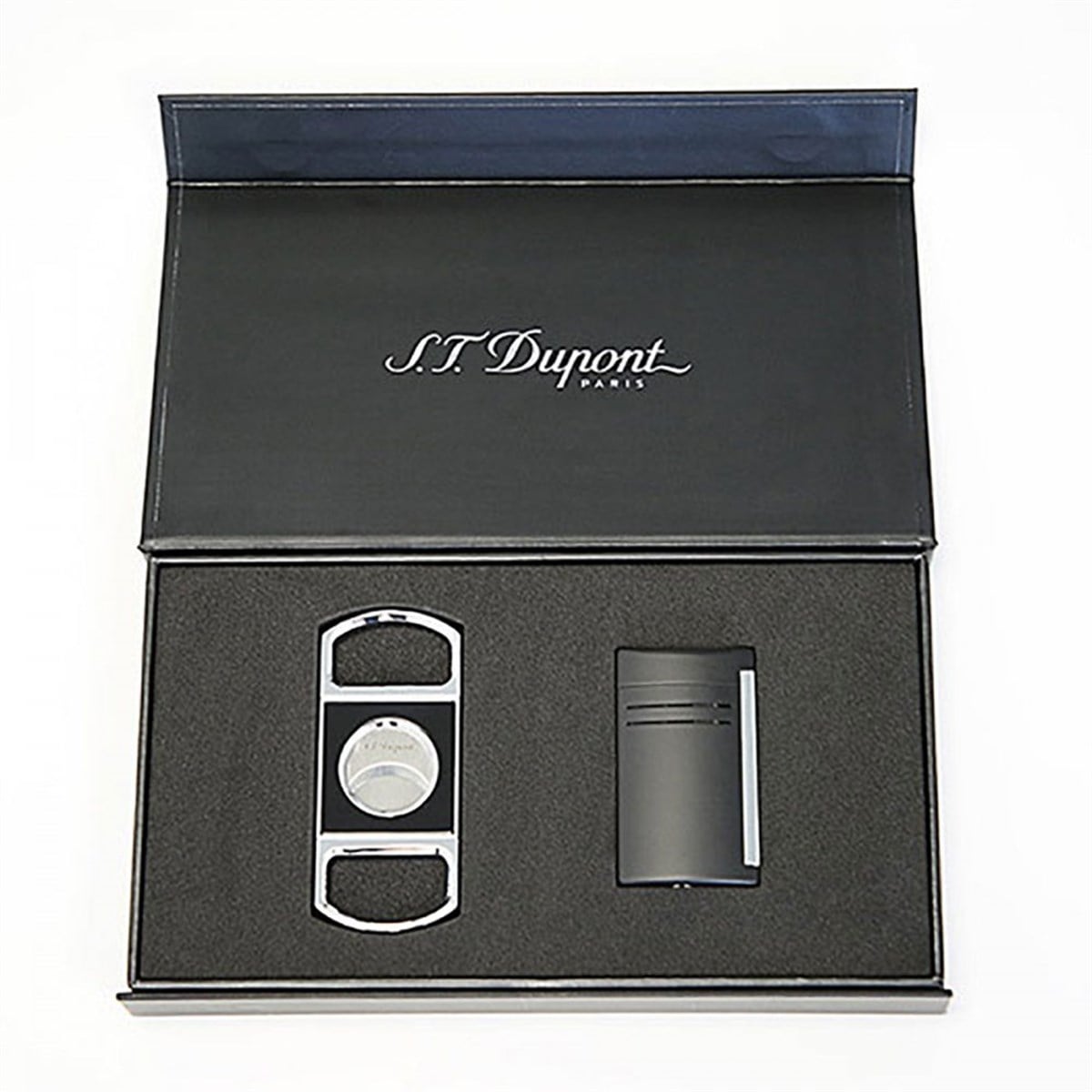 S.T. Dupont Set N°1 Maxijet Çakmak Ve Pro Kesici Set - 020003NQ319