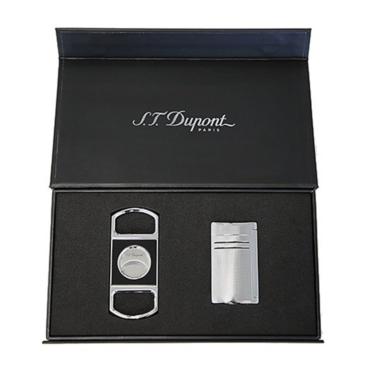 S.T. Dupont Set N°2 Maxijet Çakmak Ve Pro Kesici Set - 020157NQ319