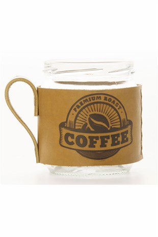 Canberra Deri Mug (Coffee) Sarı