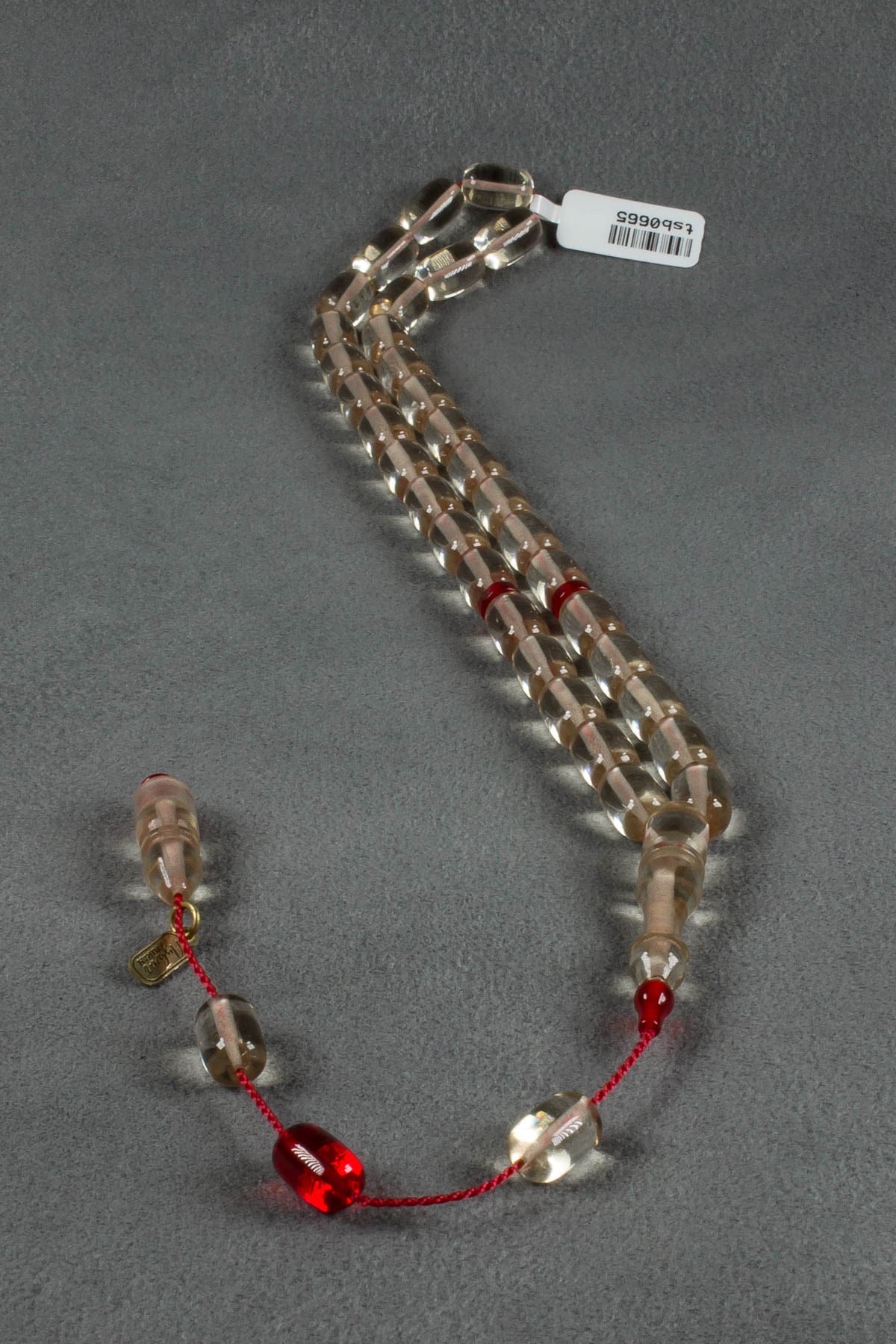 Ayhan Turan İmzalı Zar Kehribar Tesbih tsb0665